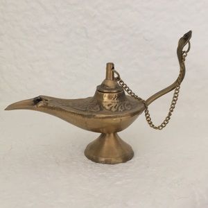 Mini genie lamp home decor